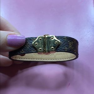 AUTHENTIC Louis Vuitton Nano Monogram Bracelet 🖤